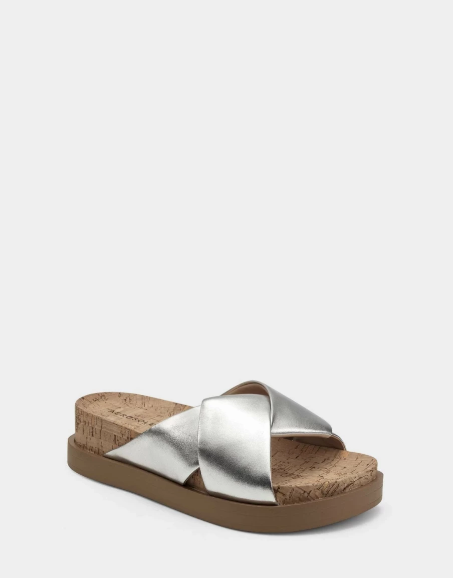 Aerosoles Women'S Sandal In Silver New