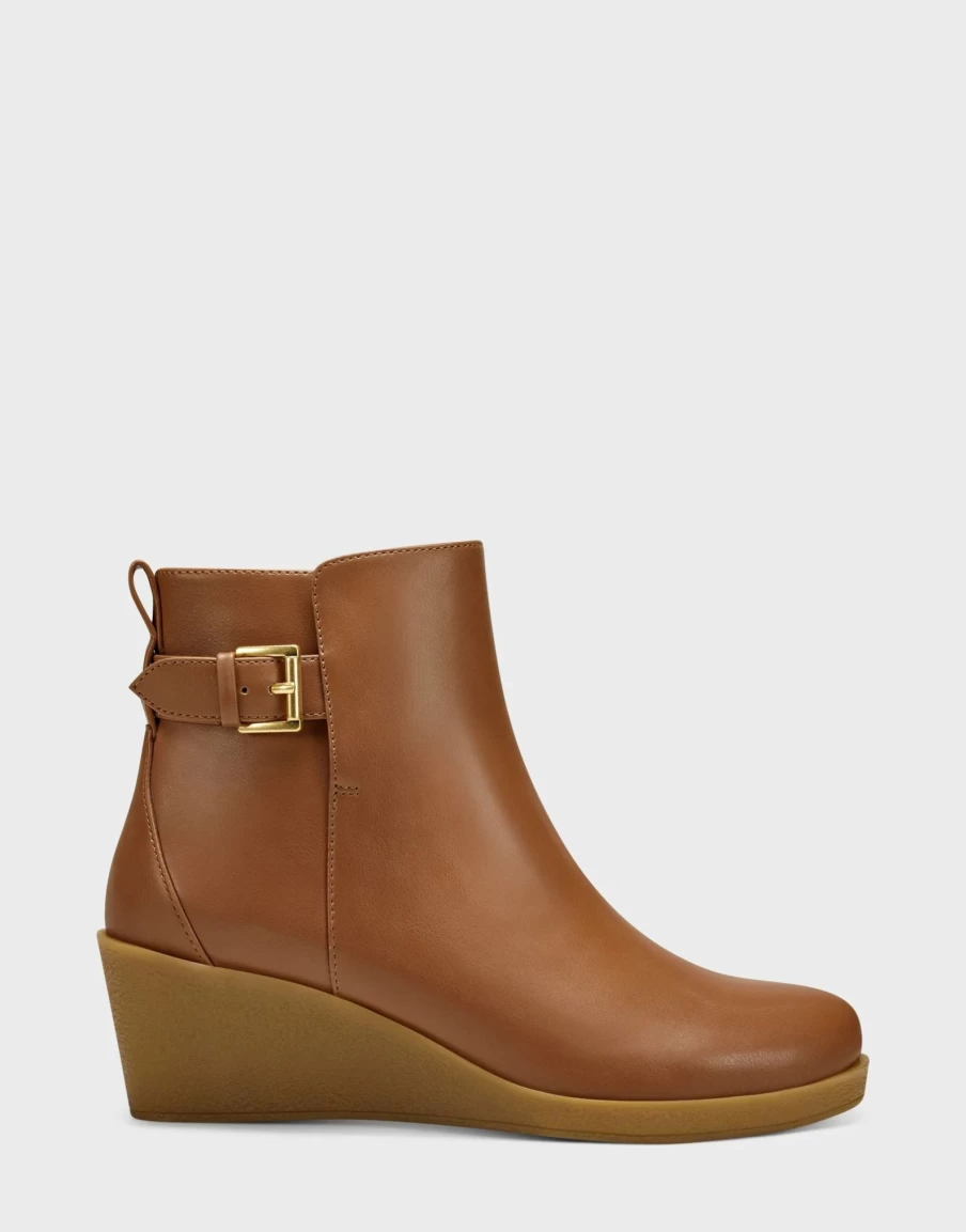 Aerosoles Women'S Ankle Boot In Tan Clearance