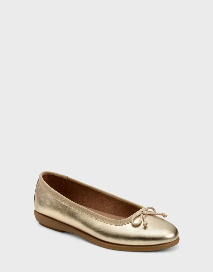 Aerosoles Women'S Ballet In Gold New