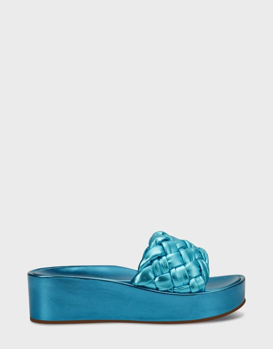 Aerosoles Aware Women'S Sandal In Blue Clearance