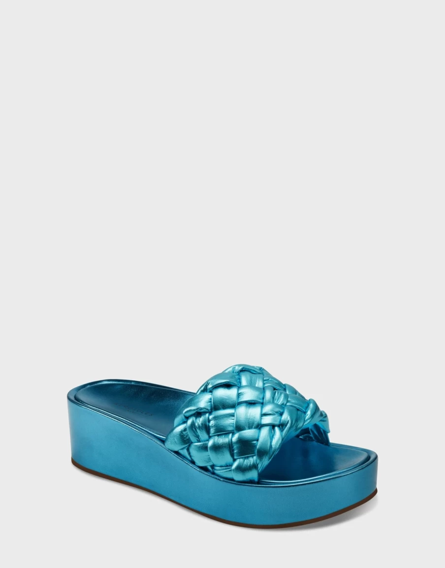 Aerosoles Aware Women'S Sandal In Blue Clearance