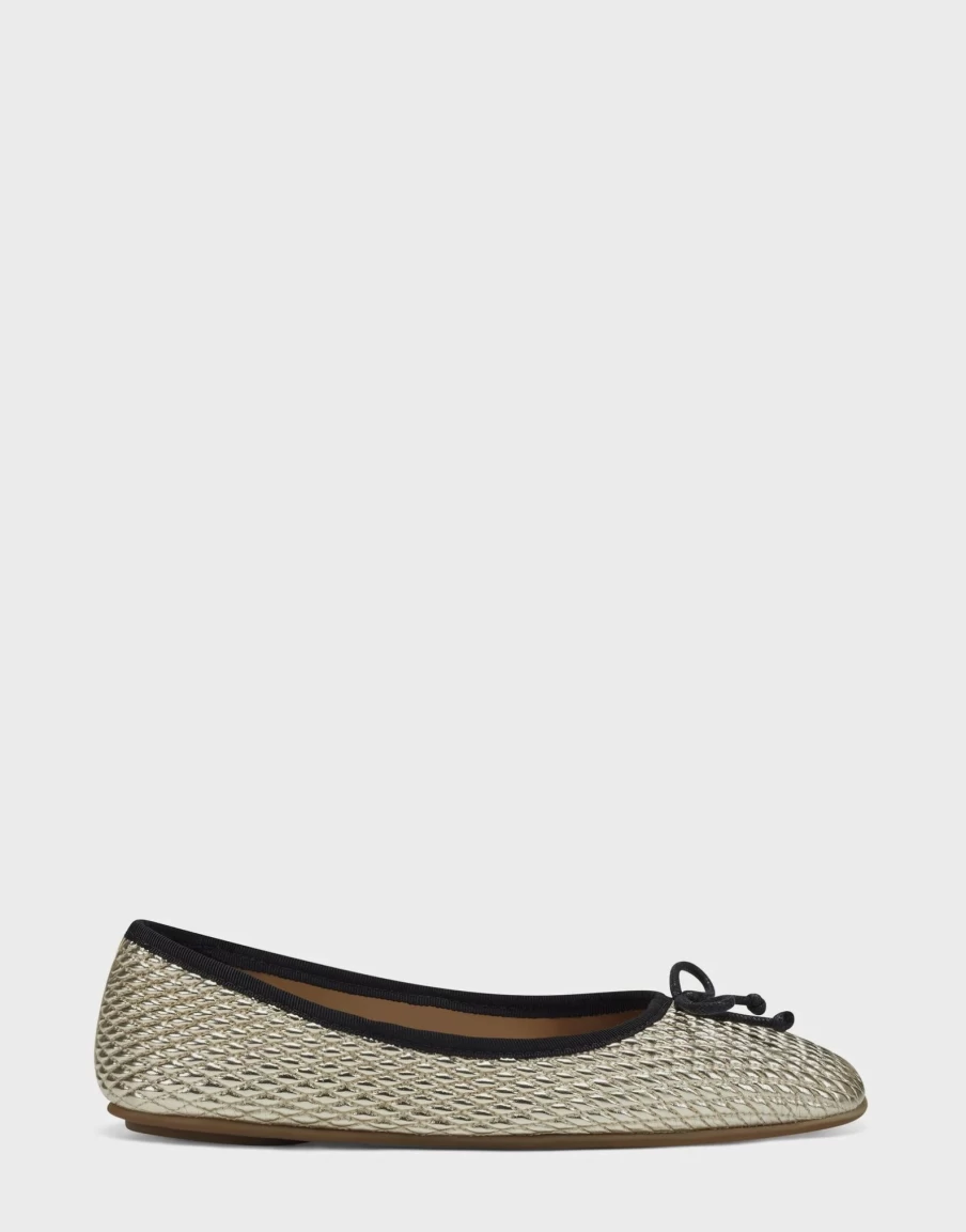 Aerosoles Women'S Flat In Gold Clearance