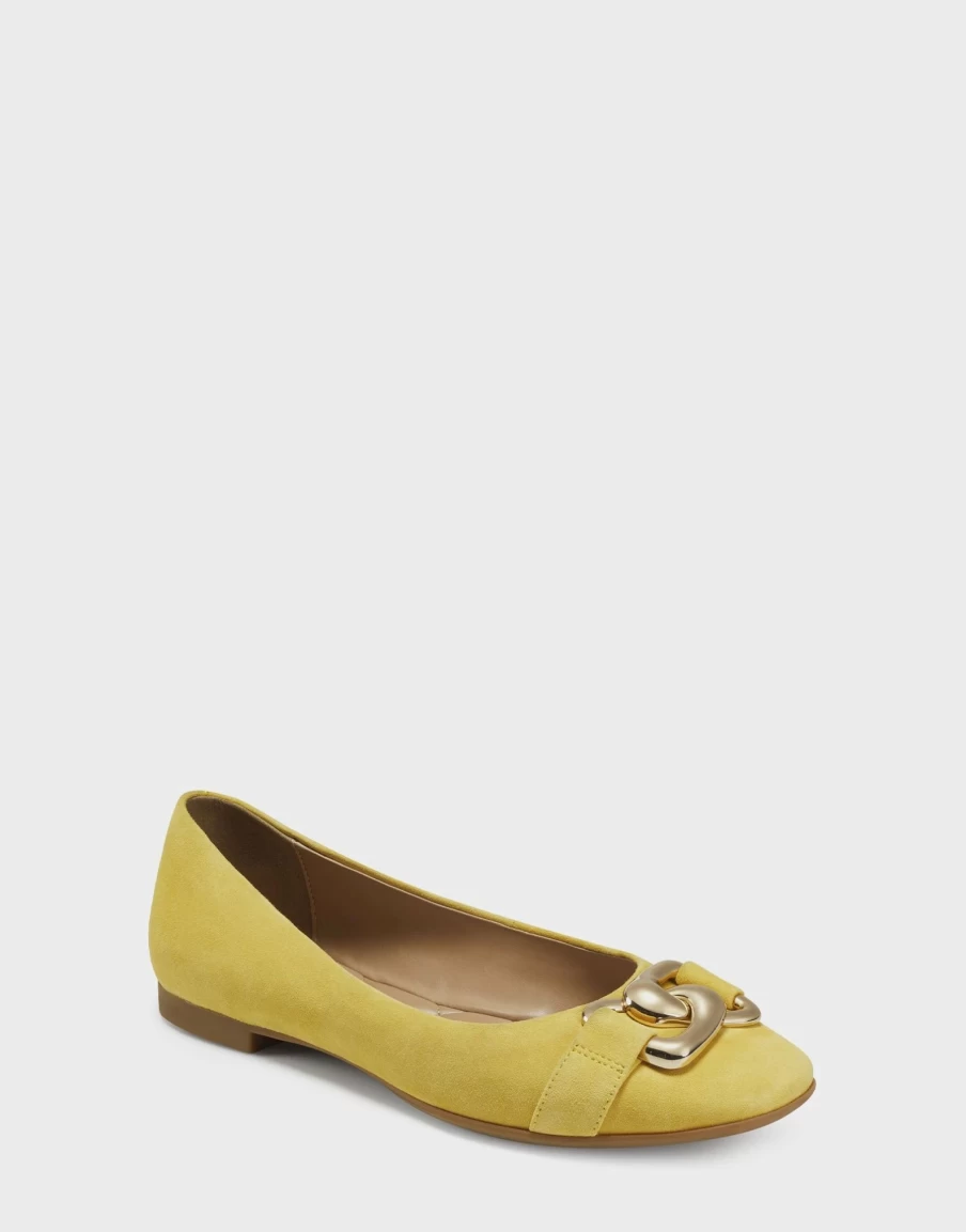 Aerosoles Women'S Ballet In Yellow Clearance